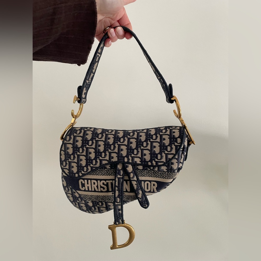 Christian Dior Saddle Bag with Strap (2020)